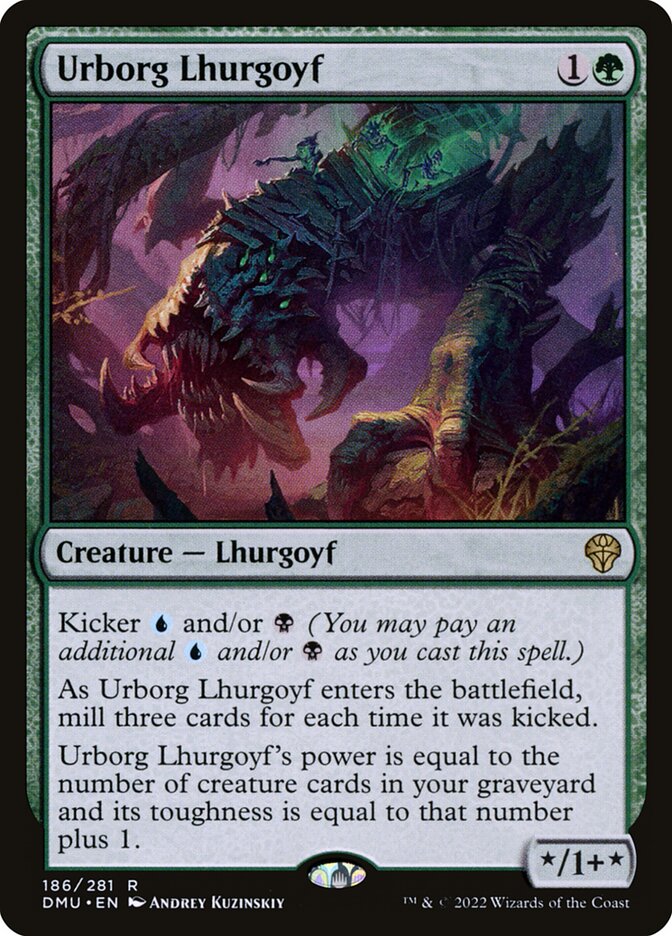 Urborg Lhurgoyf, Dominaria United · 186/281