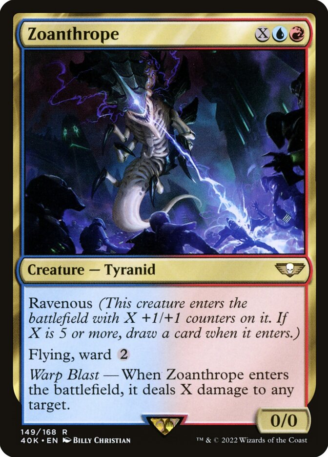 Zoanthrope, Warhammer 40,000 Commander · 149/617
