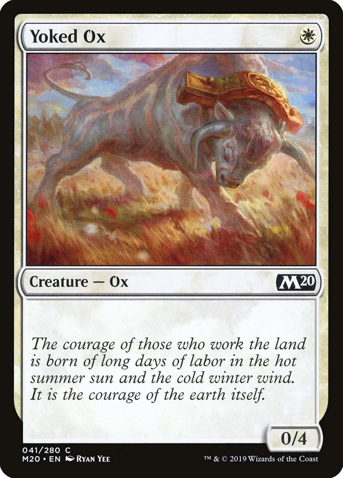 Yoked Ox, Core Set 2020 · 041/280