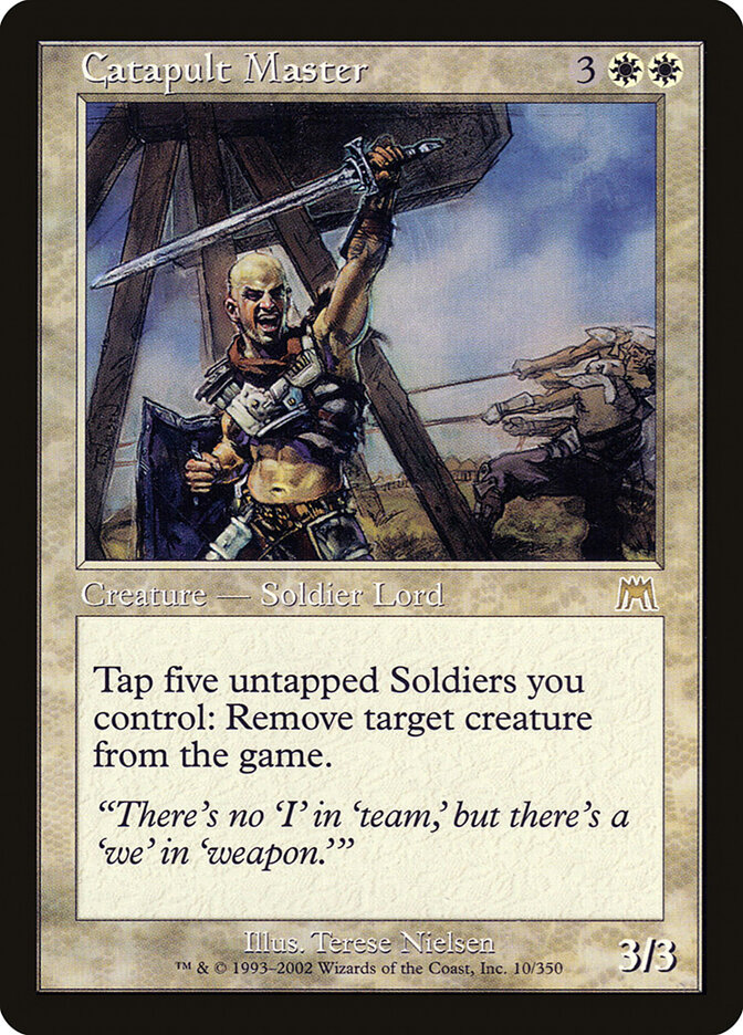 Catapult Master, Onslaught · 10/350