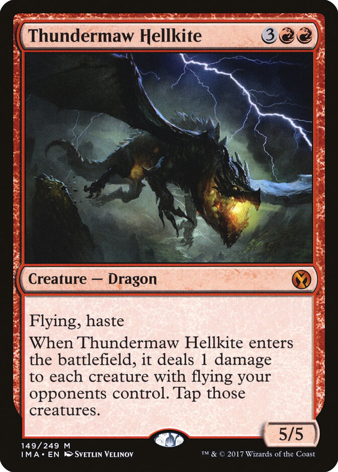 Thundermaw Hellkite, Iconic Masters · 149/249