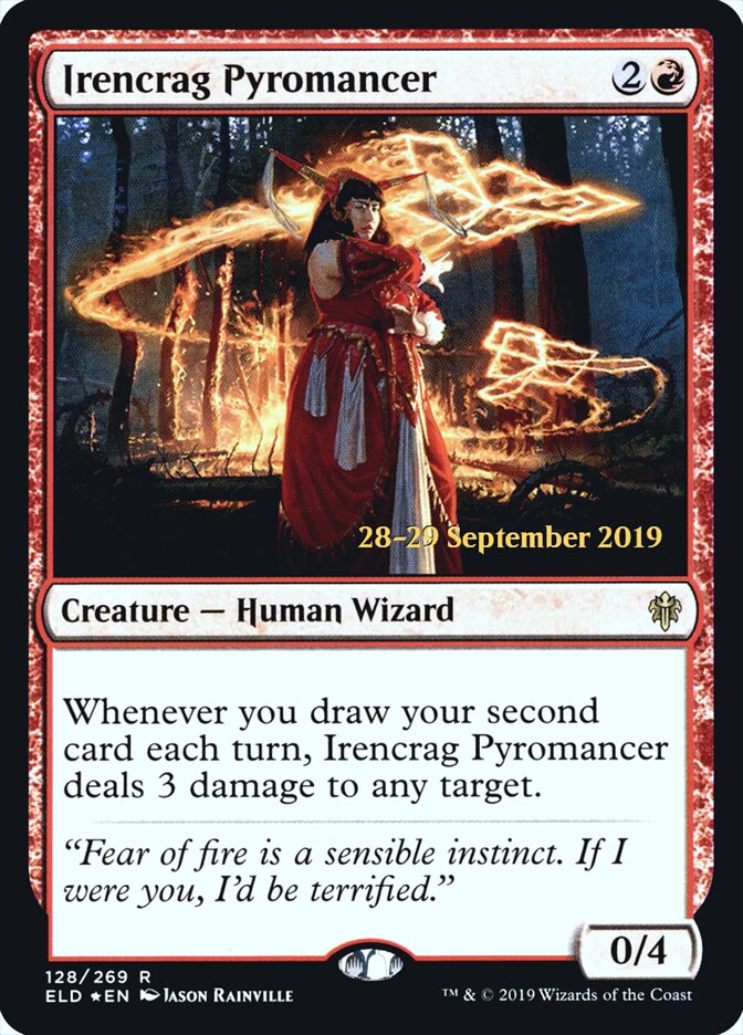 Irencrag Pyromancer, Throne of Eldraine Promos · 128/269