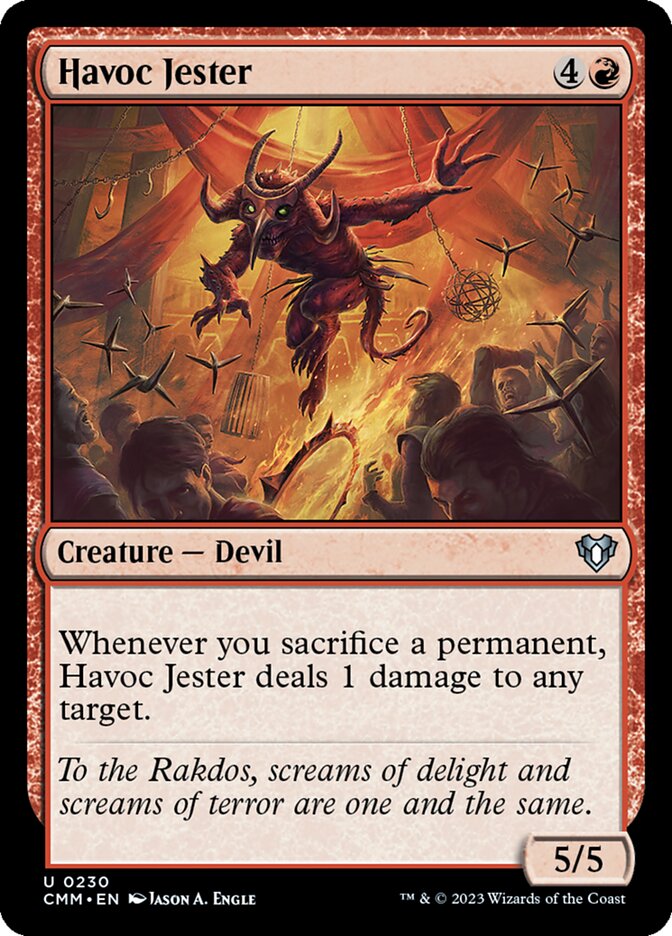 Havoc Jester, Commander Masters · 0230