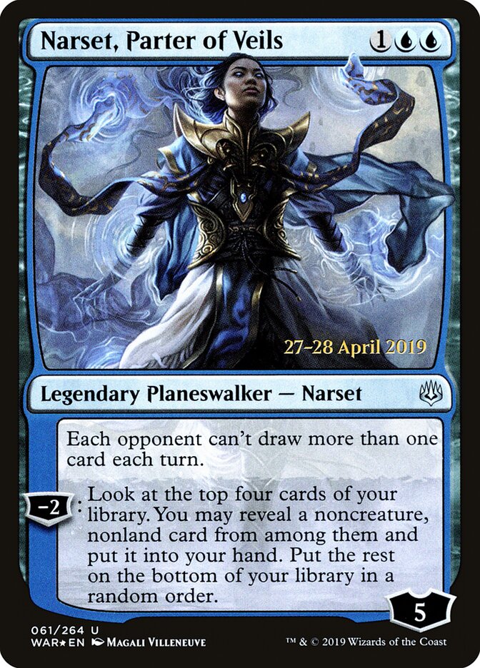 Narset, Parter of Veils, War of the Spark Promos · 061/264