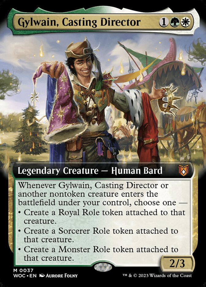 Gylwain, Casting Director, Wilds of Eldraine Commander · 0037