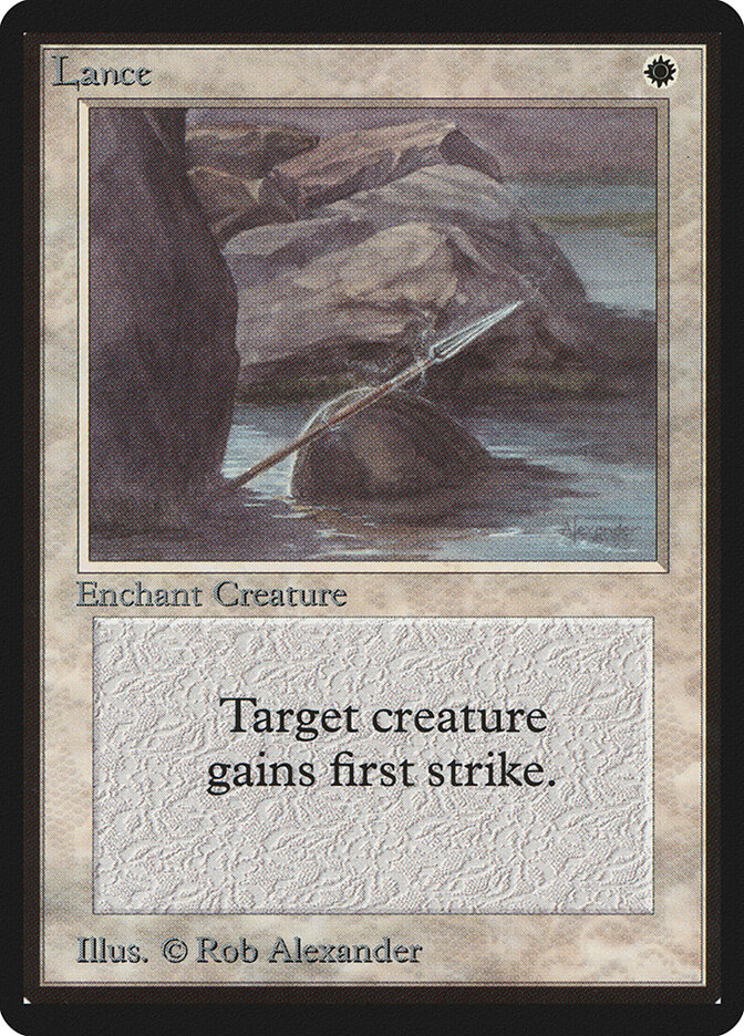 Lance, Limited Edition Beta · 28