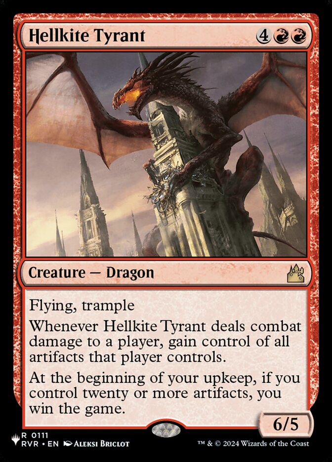 Hellkite Tyrant, The List · rvr-111
