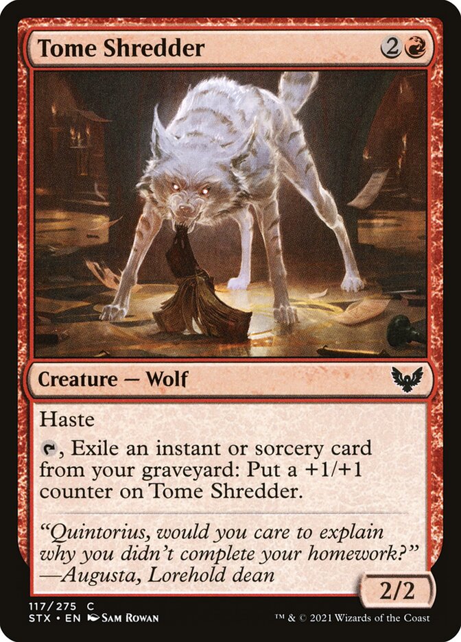 Tome Shredder, Strixhaven: School of Mages · 117/275