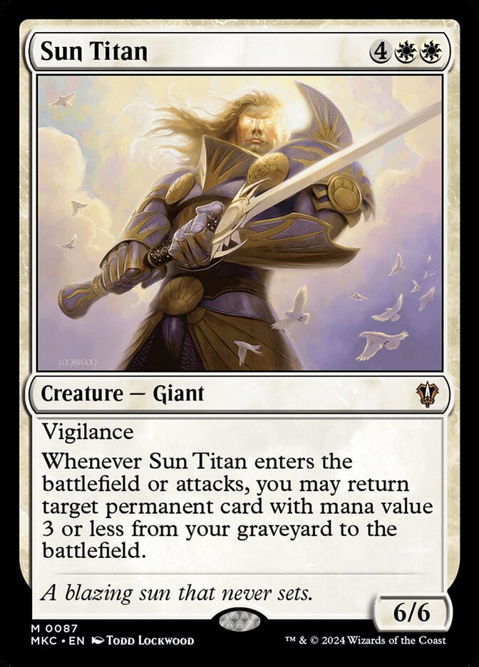 Sun Titan, Murders at Karlov Manor Commander · 0087
