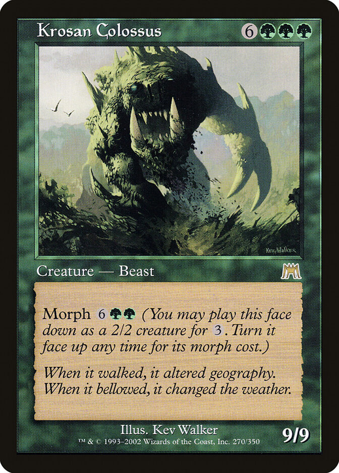 Krosan Colossus, Onslaught · 270/350