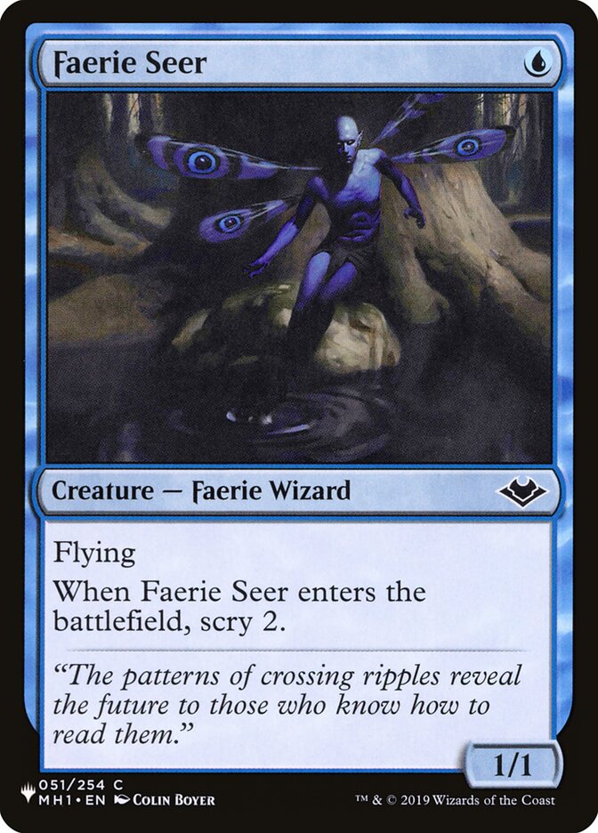 Faerie Seer, The List · mh1-51
