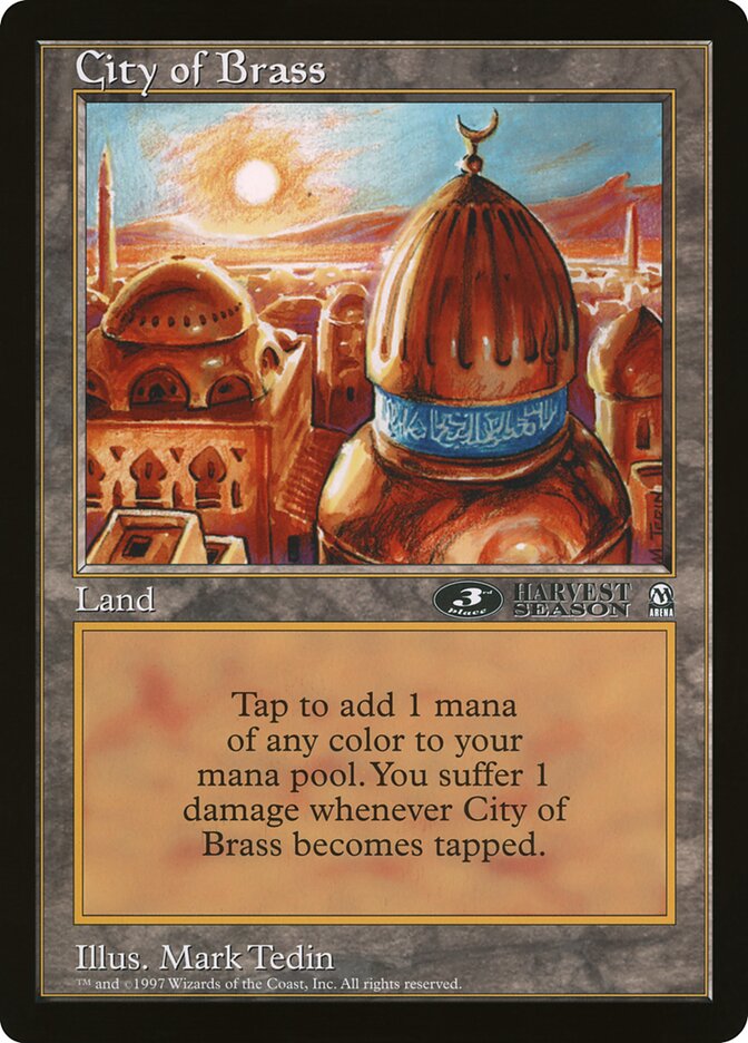City of Brass, Oversized League Prizes · 18