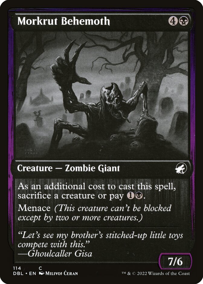 Morkrut Behemoth, Innistrad: Double Feature · 114/534