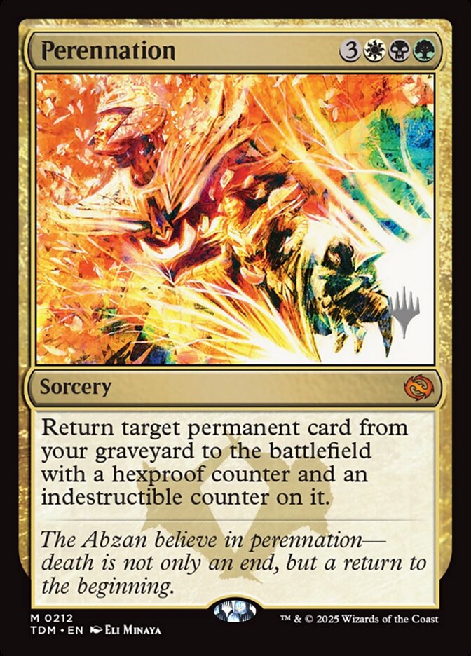 Perennation, Tarkir: Dragonstorm Promos · 0212