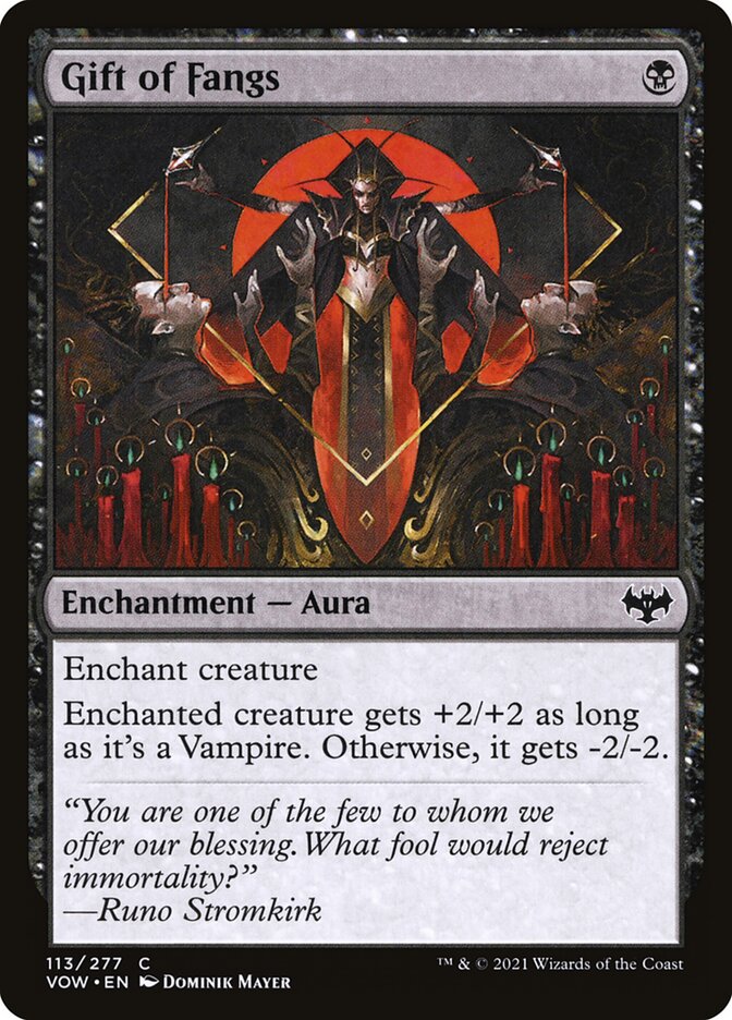 Gift of Fangs, Innistrad: Crimson Vow · 113/277