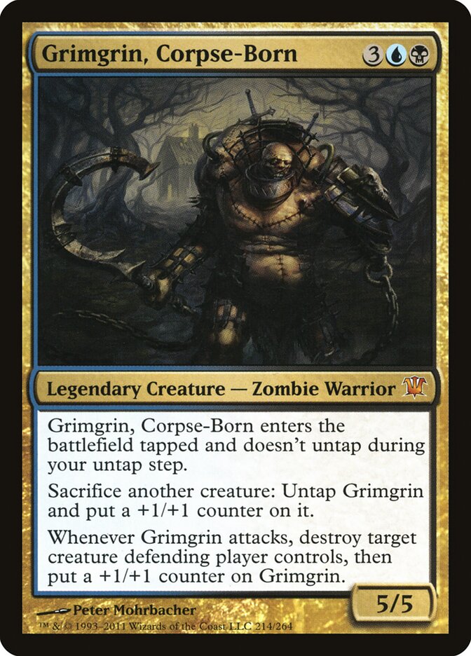 Grimgrin, Corpse-Born, Innistrad · 214/264