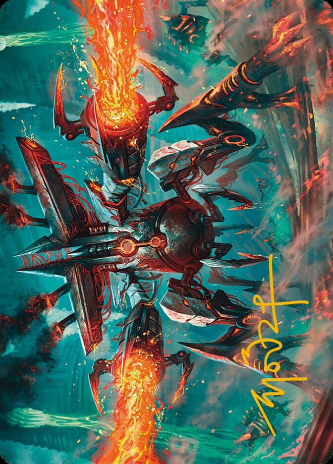 Exterminator Magmarch // Exterminator Magmarch, Modern Horizons 3 Art Series · 0033