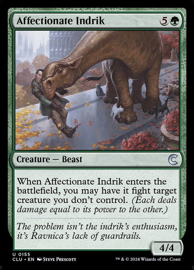 Affectionate Indrik, Ravnica: Clue Edition · 0155