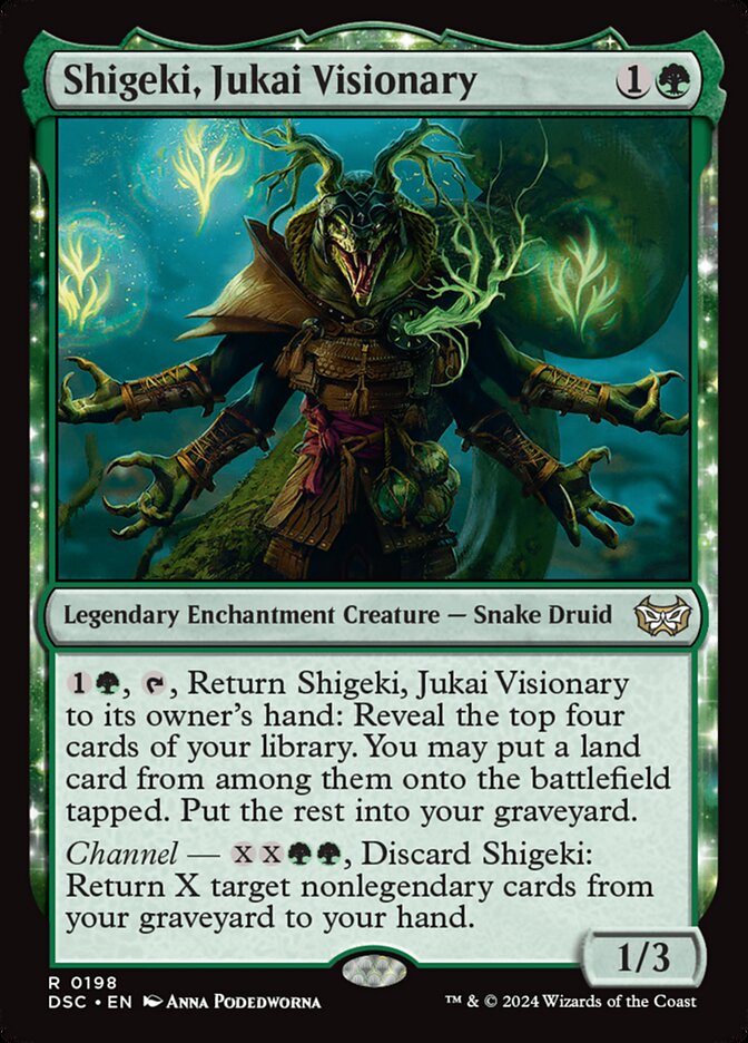 Shigeki, Jukai Visionary, Duskmourn: House of Horror Commander · 0198