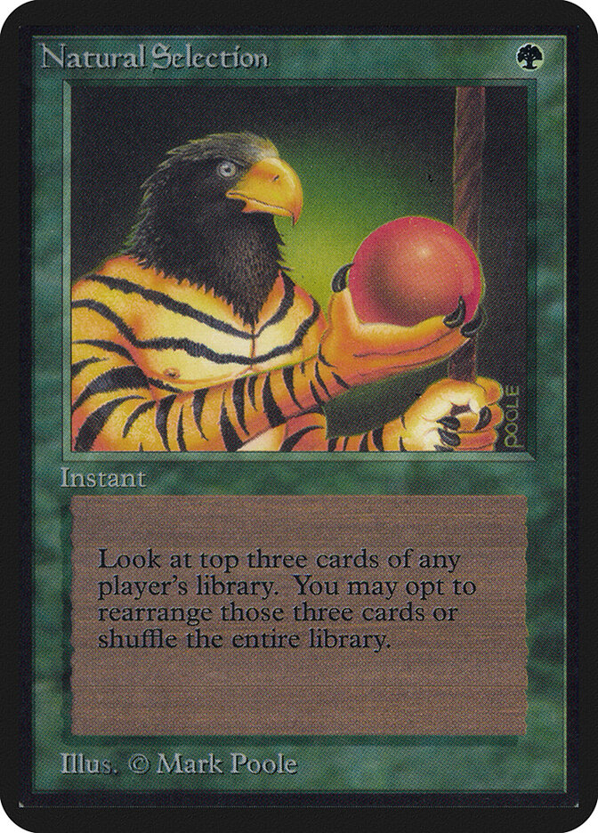 Natural Selection, Limited Edition Alpha · 212