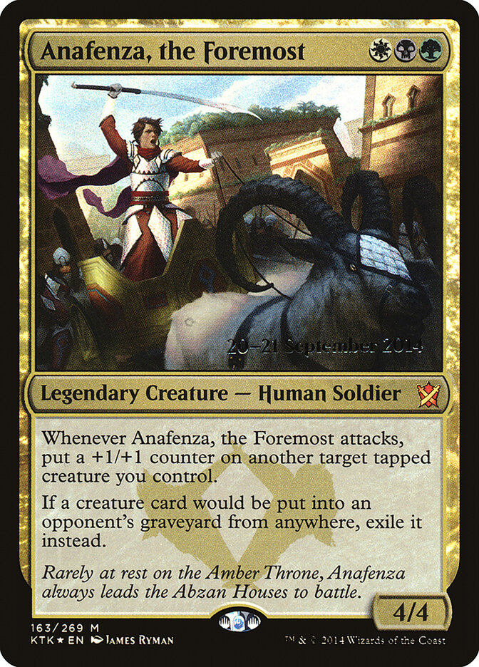 Anafenza, the Foremost, Khans of Tarkir Promos · 163/269