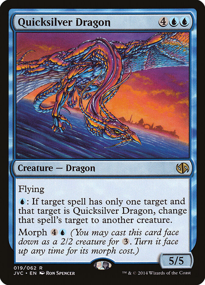 Quicksilver Dragon, Duel Decks Anthology: Jace vs. Chandra · 019/062
