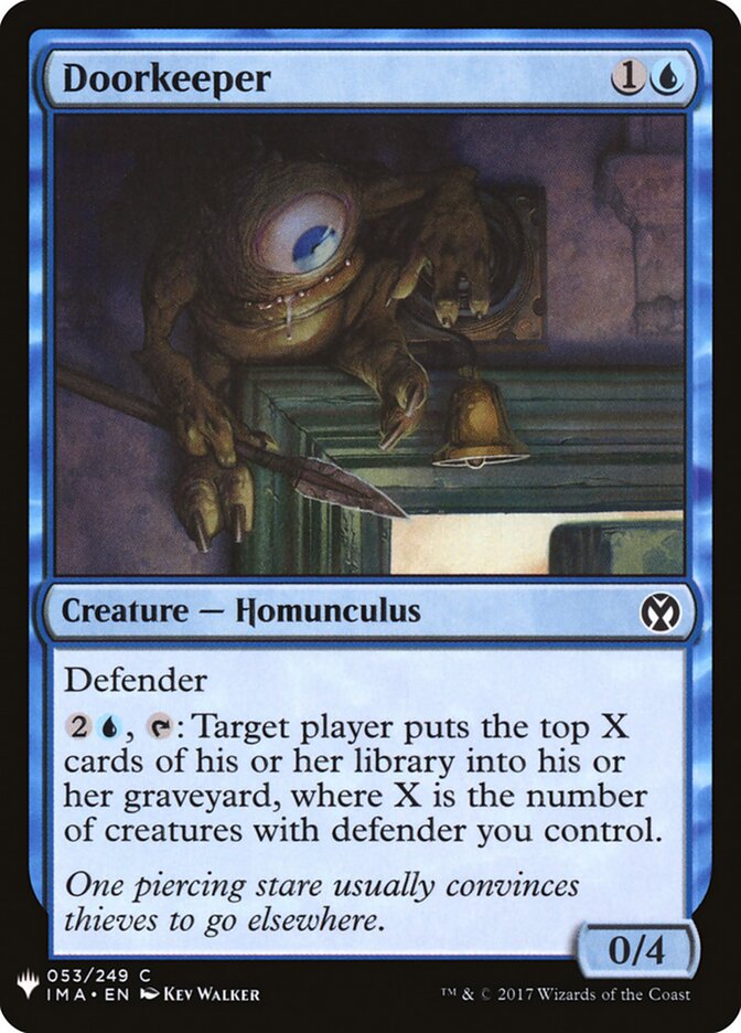 Doorkeeper, The List · ima-53