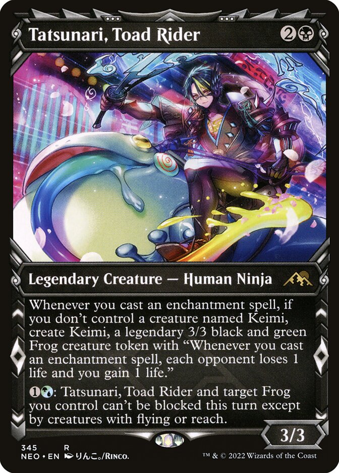 Tatsunari, Toad Rider, Kamigawa: Neon Dynasty · 345