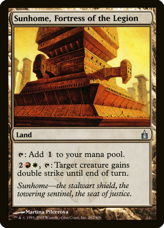 Sunhome, Fortress of the Legion, Ravnica: City of Guilds · 282/306