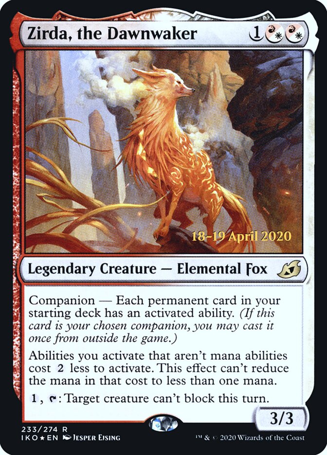 Zirda, the Dawnwaker, Ikoria: Lair of Behemoths Promos · 233/274