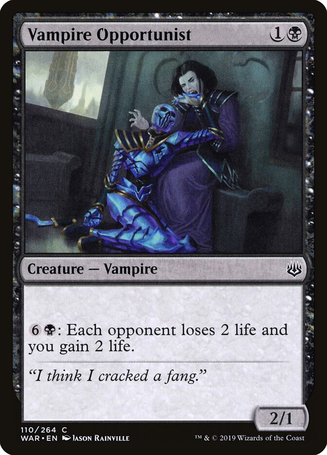Vampire Opportunist, War of the Spark · 110/264