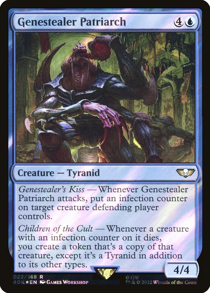 Genestealer Patriarch, Warhammer 40,000 Commander · 22-star