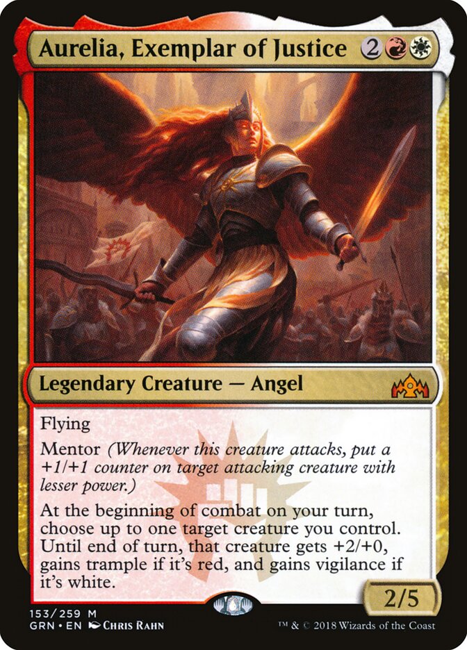 Aurelia, Exemplar of Justice, Guilds of Ravnica · 153/259