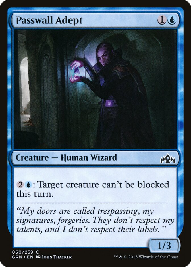 Passwall Adept, Guilds of Ravnica · 050/259