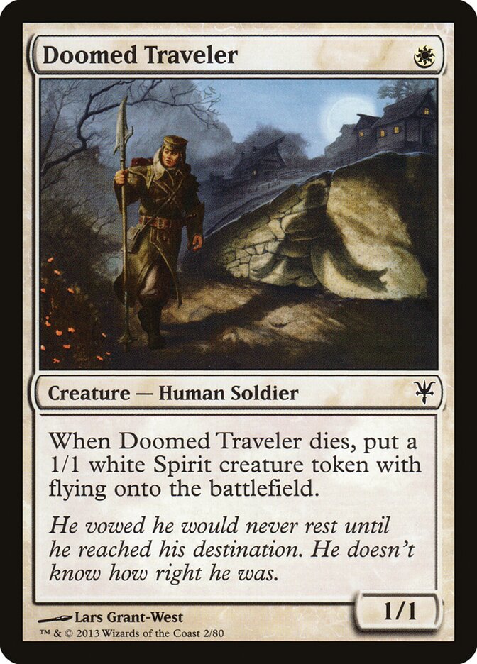 Doomed Traveler, Duel Decks: Sorin vs. Tibalt · 2/80