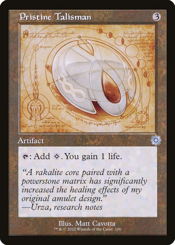 Pristine Talisman, The Brothers' War Retro Artifacts · 106