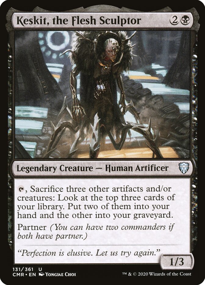 Keskit, the Flesh Sculptor, Commander Legends · 131/361