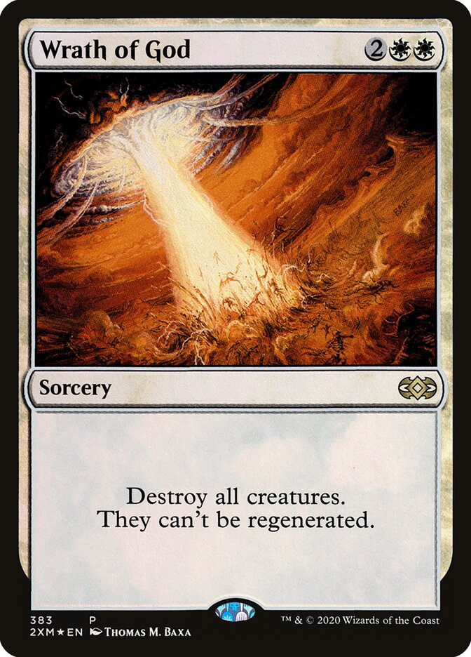 Wrath of God, Double Masters · 383