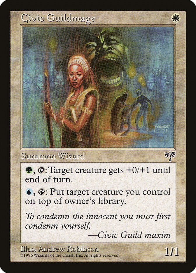 Civic Guildmage, Mirage · 7