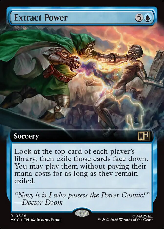 Extract Power, Marvel Super Heroes Commander · 0328