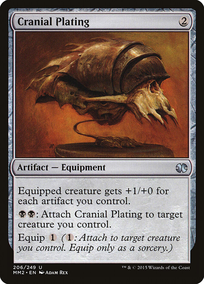 Cranial Plating, Modern Masters 2015 · 206/249