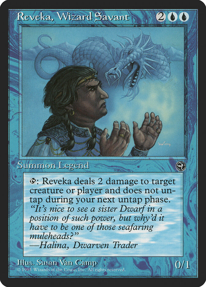 Reveka, Wizard Savant, Homelands · 37