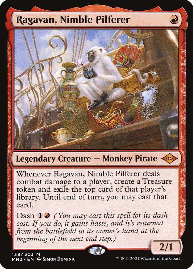Ragavan, Nimble Pilferer, Modern Horizons 2 · 138/303