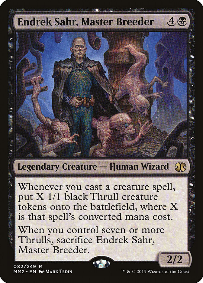 Endrek Sahr, Master Breeder, Modern Masters 2015 · 082/249