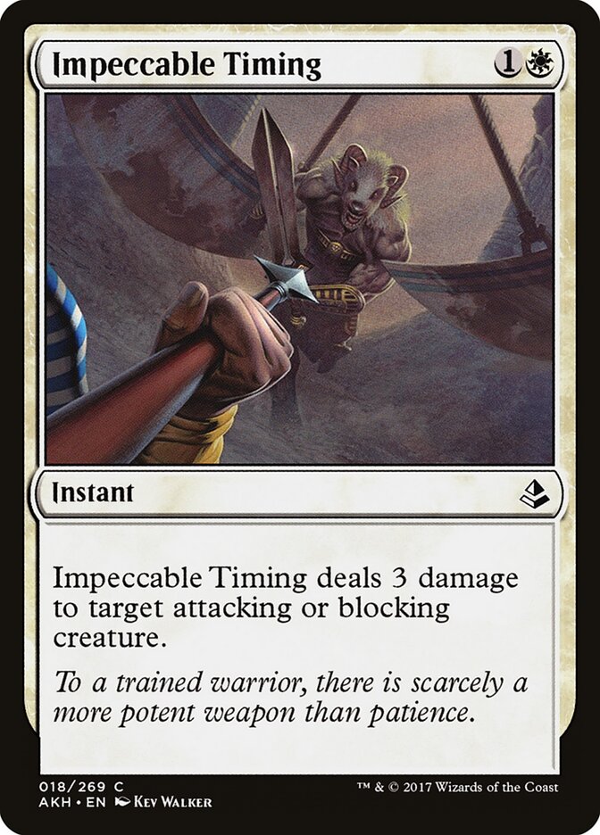 Impeccable Timing, Amonkhet · 018/269