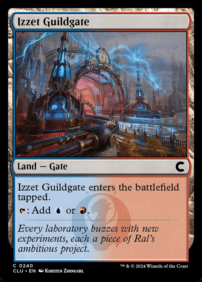 Izzet Guildgate, Ravnica: Clue Edition · 0240