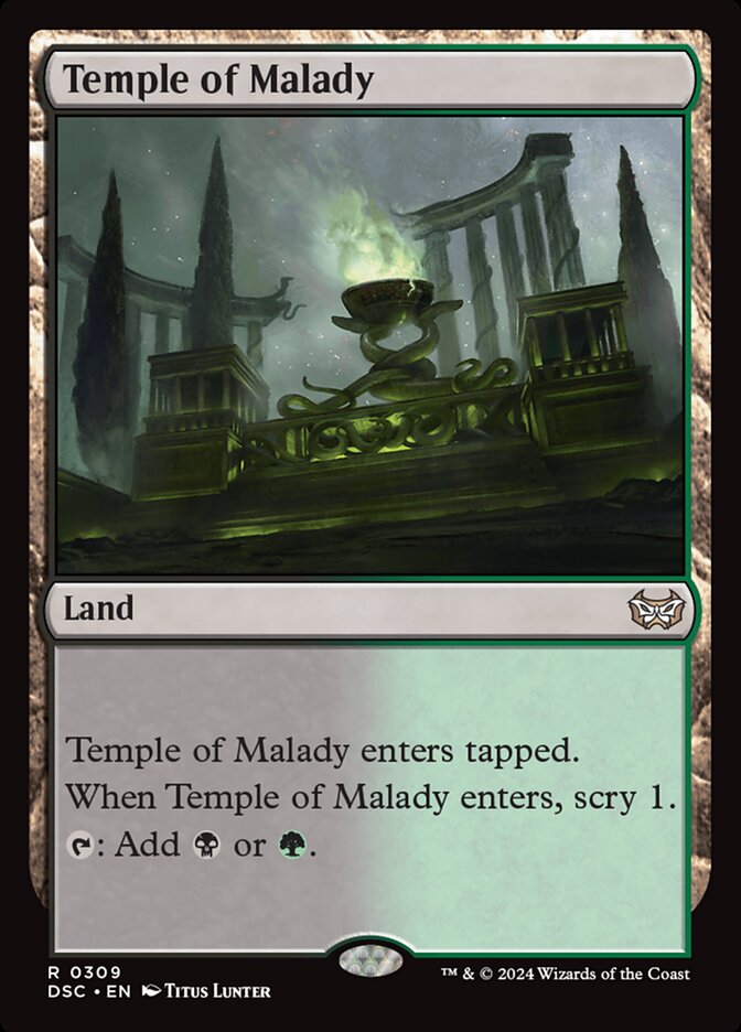 Temple of Malady, Duskmourn: House of Horror Commander · 0309
