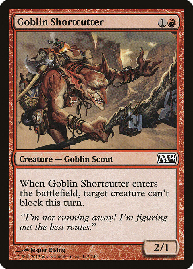 Goblin Shortcutter, Magic 2014 · 142/249
