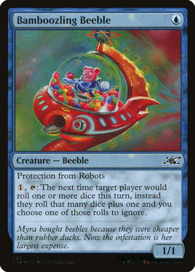 Bamboozling Beeble, Unfinity · 323