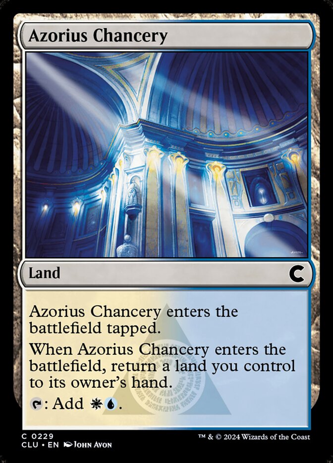 Azorius Chancery, Ravnica: Clue Edition · 0229